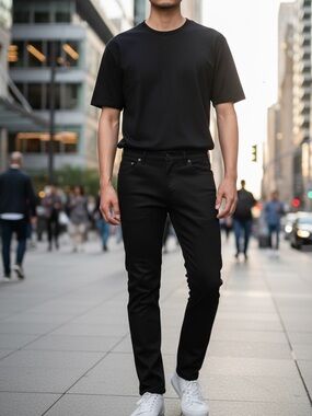 NWT $837 Brioni Mens Jeans Black Made In Italy
